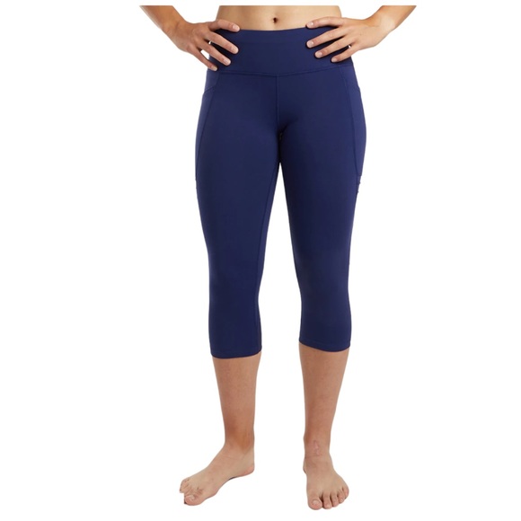 NWT Navy Oiselle Running Leggings, Blue Leggings - Picture 7 of 11
